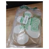 GEX Christmas Stockings 5 Packs for Family 18.5\" Large Linen Embroidery Classic Christmas Stockings Burlap Minimalist Rustic Large Hanging Ornament Decorations for Fireplace Xmas Season (Set of 5)