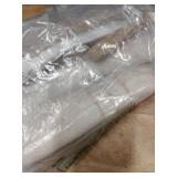 GEX Christmas Stockings 5 Packs for Family 18.5\" Large Linen Embroidery Classic Christmas Stockings Burlap Minimalist Rustic Large Hanging Ornament Decorations for Fireplace Xmas Season (Set of 5)