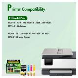 923 923XL 8130e Ink Cartridges Combo Pack with Chip: Replacement for HP 923e 923XL 923 Ink Cartridges for HP Printer OfficeJet Pro 8130e 8135e 8139e 8138e 8122e 8120 8124e 8125e 8130 8132e 8134e