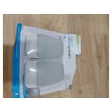 GE LED Night Light, Plug-in, Dusk to Dawn Sensor, Warm White, Ambient Lighting, Ideal Kids Adults Nightlight for Bedroom, Bathroom, Nursery, Hallway, Kitchen, 30966, 2 Pack