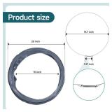 5304505004 Washer Door Boot Seal Replacement Compatible with Frigidaire & Electrolux Front Load Washers â Replaces 5304505004 5304516744 5304505239 4931397 AP6973284 PS12731388 EAP12731388 PD0005