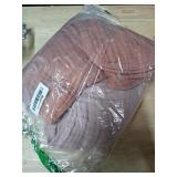 SWEET DOLPHIN Muslin Hooded Baby Bath Towels - 2 Pack 100% Cotton Towel for Babies, Infants, Toddlers - 32x32Inch - Highly Absorbent and Newborn Essential, Light Bean Paste