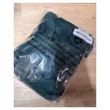 BGment Christmas Blackout Curtains - Grommet Thermal Insulated Room Darkening Bedroom and Living Room Curtains, Set of 2 Decorative Curtain Panels (42 x 63 Inch, Emerald Green)