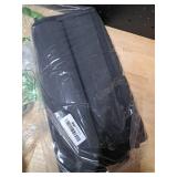 SUMLANS Kitchen Mat Set of 2 PCS, Cushioned Non Slip Rugs for Kitchen Floor, Absorbent Runner Comfort Standing Mats Washable for Kitchen, Office, Home, 17.3\"x47\"+17.3\"x30\" (Black)