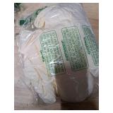 BDDC Table Covers for 8 Foot Tables, Ivory Washable and Wrinkle Resistant Stretch Tablecloths Rectangle 8ft for Events, Wedding, Banquets, Parties