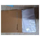 Amazon Basics Body Pillow Pillowcase with Zipper, 100% Cotton Hypoallergenic, Pillow Protector, White (55 x 21 Inches), Pillows Not Included