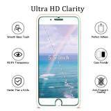 MAYtobe [2 Pack Tempered Glass For iPhone 8 Plus, 7 Plus, 6S Plus, 6 Plus Screen Protector, Bubble Free, Case Friendly, Easy to Install