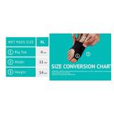 Brison Podiatrist-Designed Metatarsal Pads for Women & Men - Ball of Foot Cushions for Pain Relief Gel Sleeves Metatarsalgia Mortonâs Neuroma Calluses - 2 Pairs (Black, Small) W 2-3