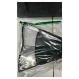 WinWeal Soft Dog Cone for Dogs After Surgery, Breathable Pet Recovery Collar for Large Medium Dogs, Adjustable Dog Cone Collar, Elizabethan Collar (L, Black)