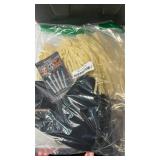 Nicky Bigs Novelties 11 Piece Scarecrow Costume Set Wizard Scarecrows Costume Accessories Black Hat Rope Belt Straw Kit Oktoberfest Witch for Adult Women Men for Halloween