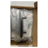 NIZADO 3 1/2 Inch Cabinet Pulls Black, Black Handles for Kitchen Cabinets 10 Pack, Square Drawer Dresser Handles, 6 Inch Overall Length