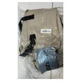 Breast Pump Bag Fits for Spectra S1 and S2, Double Deck Pumping Bag with Waterproof Mat for Pump Accessories, Pump Carrying Bag for Moms Work, Travel -Beige