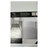 FloorPops x Chris Loves Julia 12-in by 12-in Bonneville Beige Peel and Stick Floor Tiles, FP5061