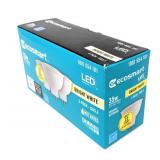 Ecosmart 35W Equivalent Bright White MR16 GU5.3 Dimmable LED Light Bulb (3-Pack), Packaging May Vary