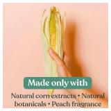 Lazy Coconuts Sweet Peach Laundry Beads - Eco Friendly, Plastic Free, Minimal, Natural Ingredients - Dye Free Laundry Scent Boosters, Zero Waste, Recyclable Package, Carbon Negative