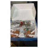 Christmas Gingerbread House Big Building Kit 1111 Pieces Compatible with Lego, Christmas Village House Building Blocks Toy Set Compatible with Lego, Stable Lovely Toy for Families Friends