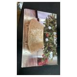 Blissun Sparkling Champagne Gold Christmas Tree Collar â Color Shifts with Light â 25.2â³ Bottom / 14.9â³ Top Foldable Base Cover