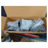 Rely+ 3 Arm Candelabra Taper Candle Holders Decorations Indoor Kitchen DÃ©cor Table Candles Candlestick Candelabra Centerpiece (Black Glossy)