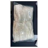 10x10ft Wrinkle Free Ivory Backdrop Curtain for Parties Soft Fabric Drapes Wedding Ivory Curtain Backdrop for Birthday Party Decorations Background for Photography 5x10ft,2 Panels