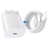 for Samsung Charger Fast Charging Cord 6FT Type C Charger 25W USB C Super Fast Charger for Samsung Galaxy A16 A15 A55 A25 A35 A05 C55 S10 S20 S21 S22 S23 S24 S25 Plus/Ultra/FE,Note 20/10,Z Fold,Z Flip