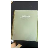 2026 Planner - Academic Planner 2026 from January 2026 to December 2026 with 12 Monthly Tabs, Flexible Cover, Inner Pocket, 8.5\" x 11\", Green