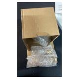 Pallerina 6 Pack C26 LED Replacement Bulbs,3V Clear Torpedo Tip Light Bulbs,E12 Candelabra Light Bulbs Soft White Glass Light for Battery Operated LED Window Candle Lights, Christmas Decor