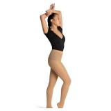 Capezio womens Studio Basics Footed tights, Caramel, Large-X-Large US