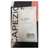 Capezio womens Studio Basics Footed tights, Caramel, Large-X-Large US