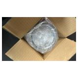 2 Pack 30 oz Tumbler Replacement Lids Plastic Splash Covers tops for 30 oz coffee cup lids Clear Cup Covers for Inner diameter 3.62 to 3.66 Inch Mouth Tumbler Cooler