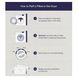 JA COMFORTS 12Ã20 Premium Goose Down Feather Throw Pillow Inserts(Set of 2)-5% Down Filling,High Filling Weight,250 TC Cotton Cover, Square, White