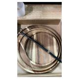 3 Tier Cupcake Stand, Large Wood Tiered Serving Tray Cupcake Tower, Serving Stand Display Dessert Cookie Candy Buffet Holder for Home Tea Party, Wedding, Farmhouse Decor, Kitchen Decor