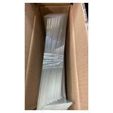 Dynta Acrylic Sign Holder 8.5x11 - 12 Pack L-shape Flyer Document Menu Holder, Clear Plastic Paper Holder Slanted Back Frame Display Stands for Weeding Office Home Photos Brochure Exhibition