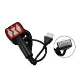 Mizoneparts Snow Plow Handheld Controller Kit for Western & Fisher Snow Plow Replace for Western 56462 SAM 1306902 & Fisher 9400 Straight Blade Snowplow Handheld Controller