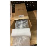 SUNWO Borosilicate Glass Candle Holder, Clear Glass Chimney, Hurricane Candle Holders - Diameter 5\", Height 12