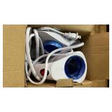 HiLIFE Steamer for Clothes, Portable Handheld Clothing Steamer, 240ml Big Capacity, 700W, Strong Power, Fabric Quick Wrinkle Remover for Home, Office, Travel (ONLY FOR 120V)-Blue