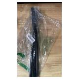 Curtain Rods No Drilling 32 to 58 Inch, HOTOZON 5/8 Inches No Drill Curtain Rods for Windows 40 to 54 Inches(3.2-4.5 ft), Renter Friendly Adjustable Small Drapery Rod for Lightweight Curtains, Black