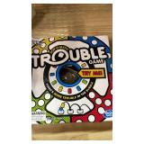 Hasbro Gaming Trouble Board Game for Kids Ages 5 and Up 2-4 Players