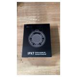 Shower Bluetooth Speaker IPX7 Waterproof, Portable Bluetooth Speakers with Suction Cup and Time Display, Crystal Sound&Bass LED Light 1100mAh, Wireless Shower Speaker for Outdoor/Kayak/ Gifts/Beach