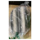 Bazaar Anatolia Hand Towels - Set of 4 | 39\" x 19\" - Decorative Turkish Hand Towel for Bathroom, 100% Cotton, Kitchen, Face, Hair, Tea, Dishcloth, Bathroom Hand Towels - Stripe Black