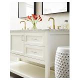 Amerock | Cabinet Pull | Satin Nickel | 3 inch (76 mm) Center to Center | Monument | 1 Pack | Drawer Pull | Drawer Handle | Cabinet Hardware