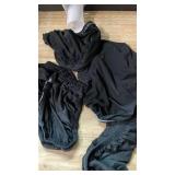 Tatuo Round Bar Stool Seat Covers Washable Stool Cushion Slipcover Elastic Bar Chair Covers for 14-17 Inch Chair (Black,4 Pieces)