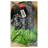 5Pcs Soccer Referee Shirt Jersey Kit Official Short Sleeve Ref Shirts Uniform Halloween Costume for Men & Women Green L