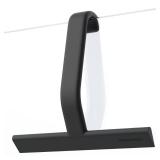 dancemoon JustHang Shower Squeegee for Glass Doors, All-One-Piece Silicone with Built-in Hook Design for Easy Hanging, Household Window Mirror Squeegee for Bathroom, Glass, Kitchen, Tile Wall, Car