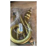 Nicky Bigs Novelties Adult Gold Saint Nicholas Shepherd Staff Lightweight Adjustable Cane, Priest Pope Bishop, Wizard, Pharaoh & Holiday Events - Halloween Props & Cosplay Costumes - Gold, One Size