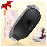 Portable Cordless Heating Pad Cramps:COSYGLOW 6 Heat Levels 6 Massage Modes, 3S Fast Heating,Period Menstrual Electric Heating Pad for Back Pain Relief,Christmas Gifts for Women and Girls(Black)