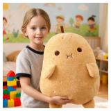 Ytterbium Cute Potato Plush Toy - Soft Stuffed Potato Pillow, Kawaii Potato Doll for Kids, Bedroom & Sofa Decor, for Girls (9inches)