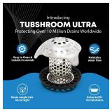 TubShroom Ultra Revolutionary Bath Tub Drain Protector Hair Catcher/Strainer/Snare, Stainless Steel, Stainless Combo