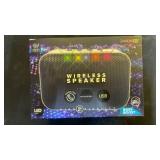 Smooth Vibes Mini Wireless LED Speaker/Radio