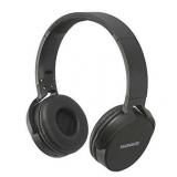 Foldable Stereo Headphones with Bluetooth Wireless Technology - Black
