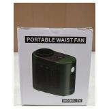Portable Waist Fan Model F6 with USB Cable